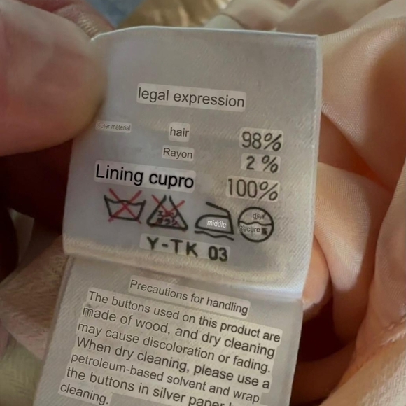 Vintage Christian Dior Light Pink Blazer - Picture 12 of 13